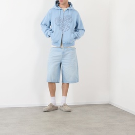Triske Logo Appliqu&eacute; Zip Hoodie