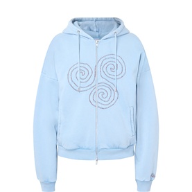 Triske Logo Appliqu&eacute; Zip Hoodie