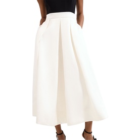 Perla Ruffle Flared Dress