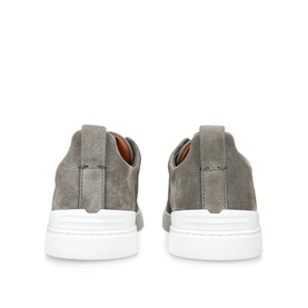 Triple Stitch Suede Trainers