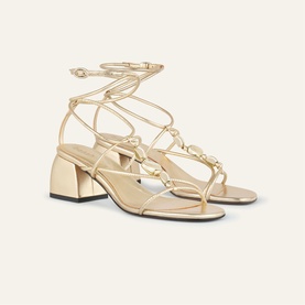 Caya Leather Block Heels