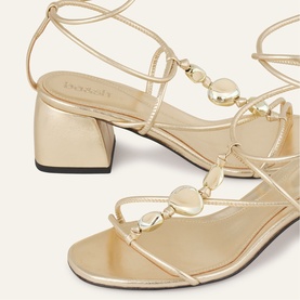 Caya Leather Block Heels