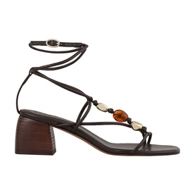 Caya Leather Block Heels
