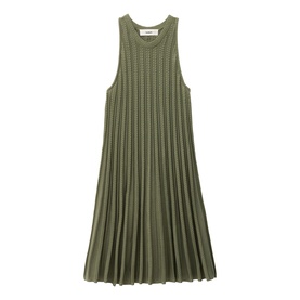 Sinnta Pleated Mini Flared Dress