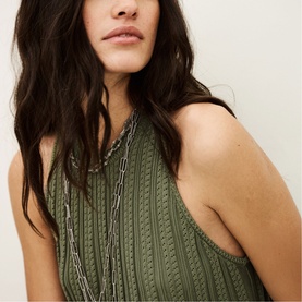 Sinnta Pleated Mini Flared Dress