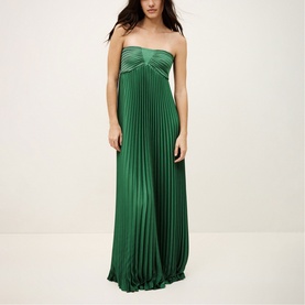 Willow Pleated Off The Shoulder Dress