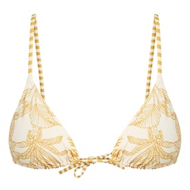 Hamac Printed Bikini Top