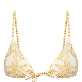 Hamac Printed Bikini Top