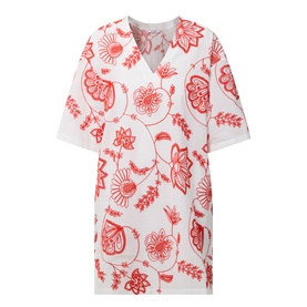 Levia Embroidered Mini Dress