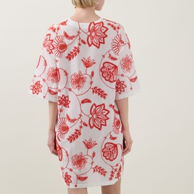 Levia Embroidered Mini Dress