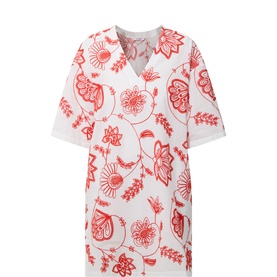 Levia Embroidered Mini Dress