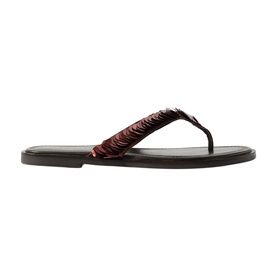 Freya Sequin Flat Sandals