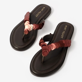 Freya Sequin Flat Sandals