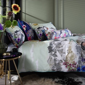 Mountain Lake Duvet Set Multi
