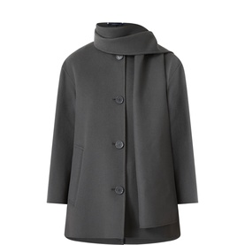 Alicia Scarf-Detail Jacket