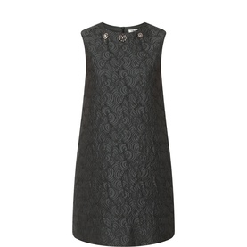Vicolo Jacquard Mini Shift Dress