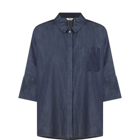 Rugiada Chambray Boxy Shirt
