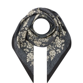 Asiam Silk Printed Square Scarf