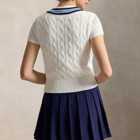 Cable Knit Vest