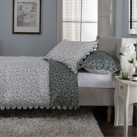 Ashling Garden Duvet Set Green
