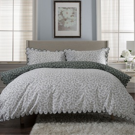 Ashling Garden Duvet Set Green