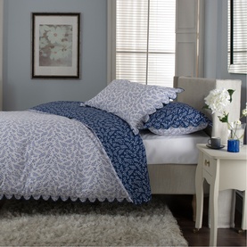 Ashling Garden Duvet Set Navy