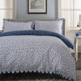 Ashling Garden Duvet Set Navy