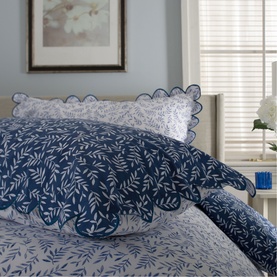 Ashling Garden Duvet Set Navy