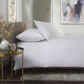 Kingston Duvet Set White