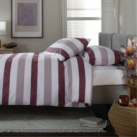 Next Level Duvet Set Burgundy