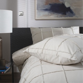 Square Up Duvet Set Natural