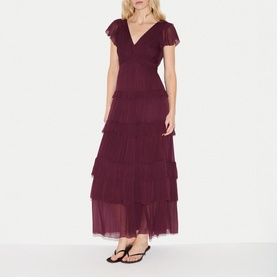Frill Plisse Dress