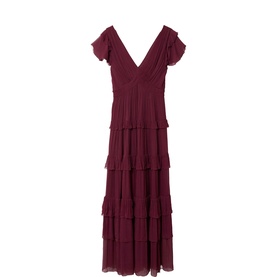 Frill Plisse Dress