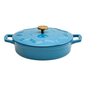 Judgeware Enamelled Cast Iron Shallow Casserole 28cm