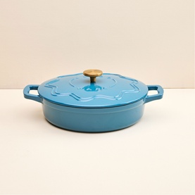 Judgeware Enamelled Cast Iron Shallow Casserole 28cm