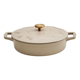 Judgeware Enamelled Cast Iron Shallow Casserole 28cm