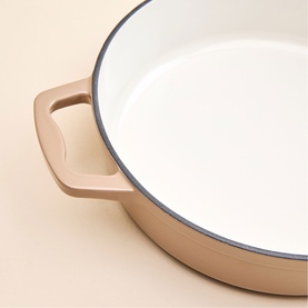 Judgeware Enamelled Cast Iron Shallow Casserole 28cm