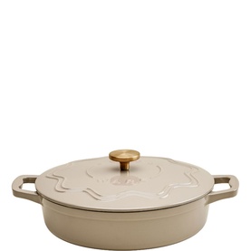 Judgeware Enamelled Cast Iron Shallow Casserole 28cm