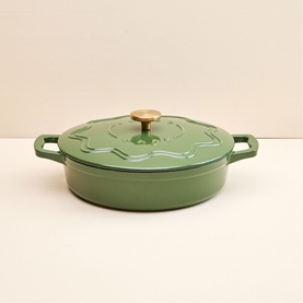 Judgeware Enamelled Cast Iron Shallow Casserole 28cm