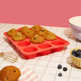 Silicone 12-Cup Muffin Tin