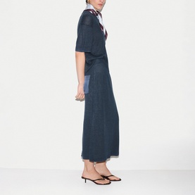 Silk Patch Pocket Top