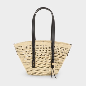 Braid Medium Braid Basket Bag