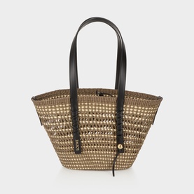 Braid Medium Braid Basket Bag