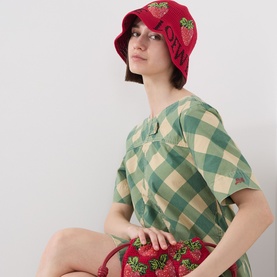 Strawberry Logo Bucket Hat