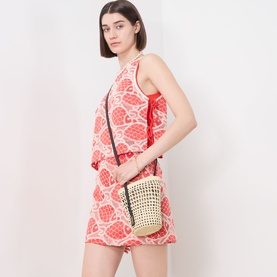 Braid Pocket Crossbody Bag