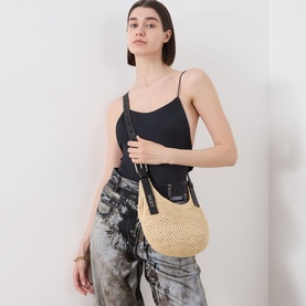 Punch Hole Mini Crossbody Bag