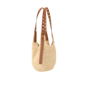 Punch Hole Small Crossbody Bag