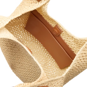 Punch Hole Small Crossbody Bag