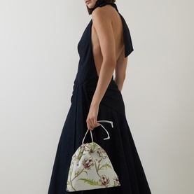 Artichoke Small Drawstring Pouch