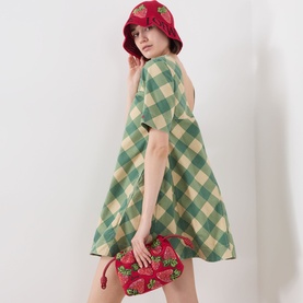Flamenco Strawberry Purse Clutch